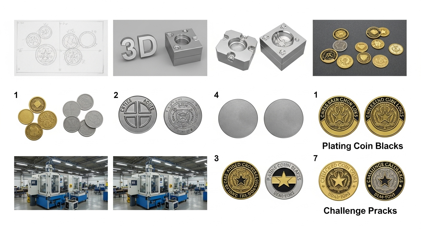 Complete Guide to Challenge Coin Design and Production: From Concept to Delivery
