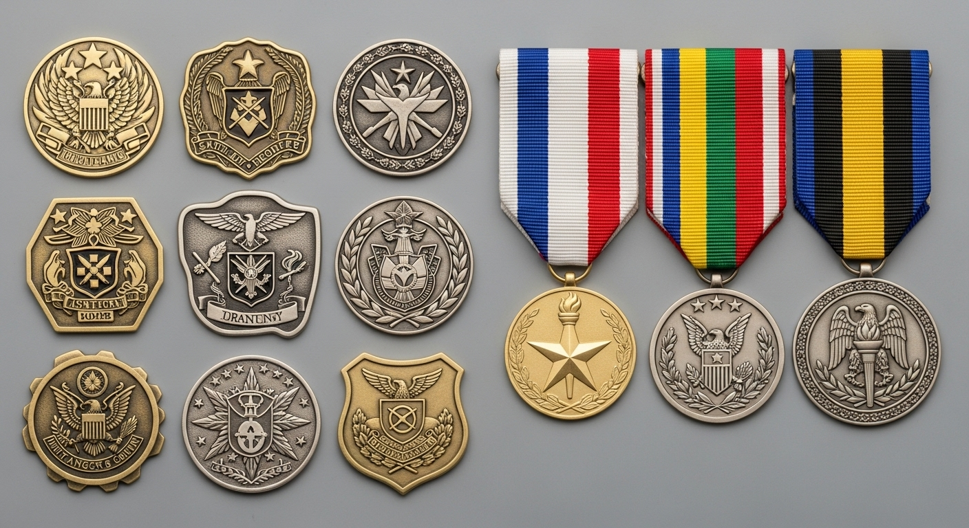 Challenge Coins vs Custom Medals: Which Recognition Award is Right for Your Organization?
